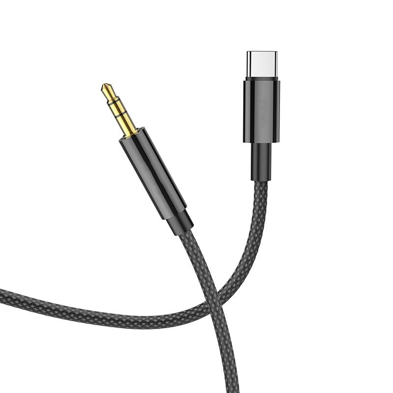 Câble audio USB-C vers prise Mael Aux 3,5 mm (1 m) Câble audio USB-C vers prise Mael Aux 3,5 mm (1 m)